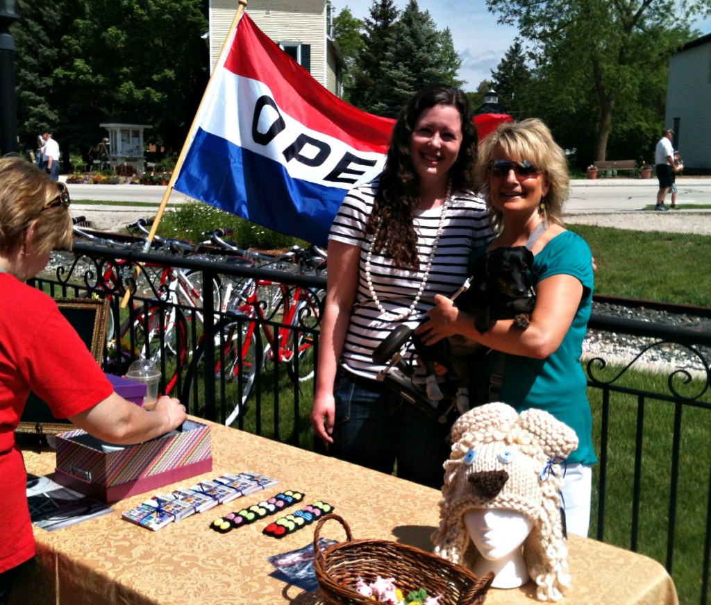 sarah, barb and joie market