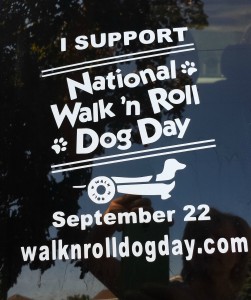 decal for walk n roll dog day crop