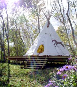 Tipi Gathering with the Spirit of Horse