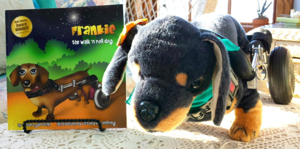 Frankie the Walk 'N Roll Dog Heads Back to School - In a New Way.