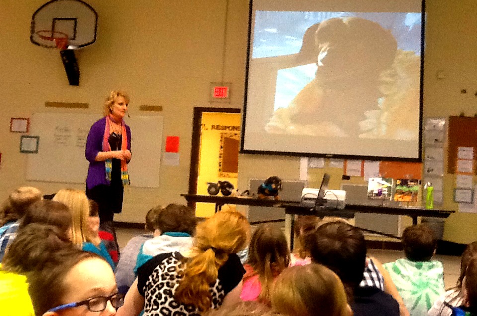 Fair Park Elementary School Knows How To Make An Author Visit Sparkle and Shine