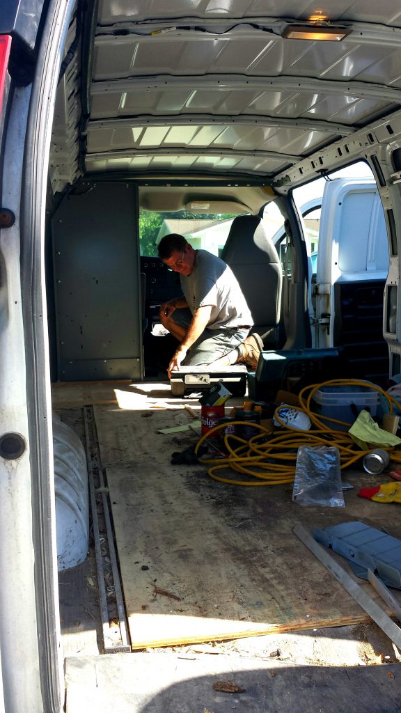 Have Van Will Travel Journal: The Conversion Begins